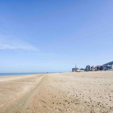 Welc'Home In Houlgate - Vue Et Acces Direct Sur Mer Exterior foto